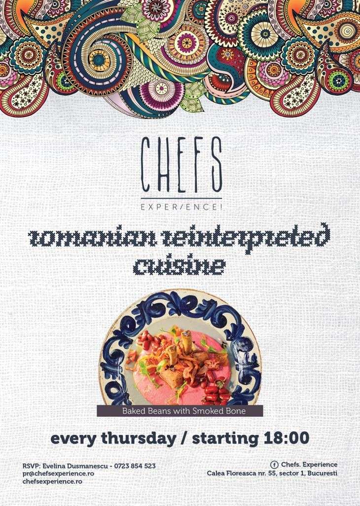 Bucataria Romaneasca Reinterpretata la Chefs Experience