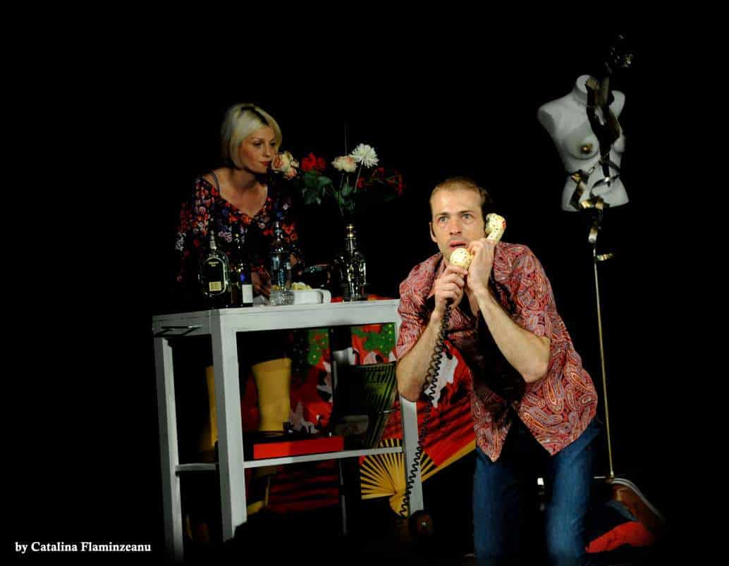 Comedie Neagra cu actorul Istvan Teglas la Godot Cafe Teatru