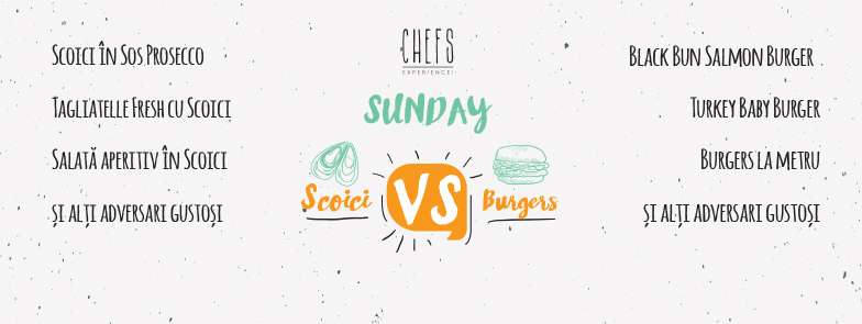 Scoici versus burgeri – cine va castiga acest meci gustos?