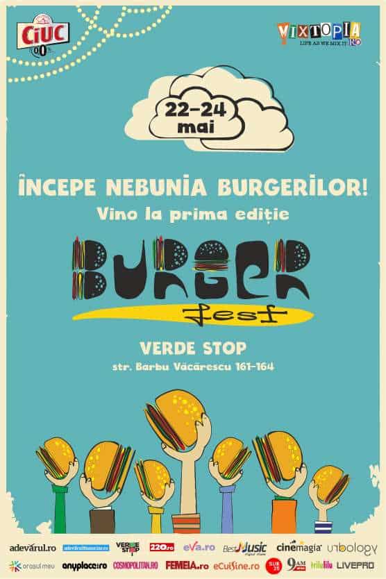 BurgerFest – primul festival romanesc dedicat burgerilor