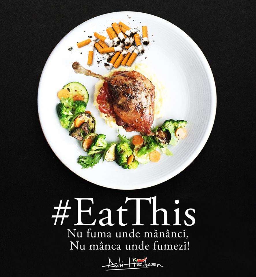 #EatThis – provocarea fara fum in restaurante