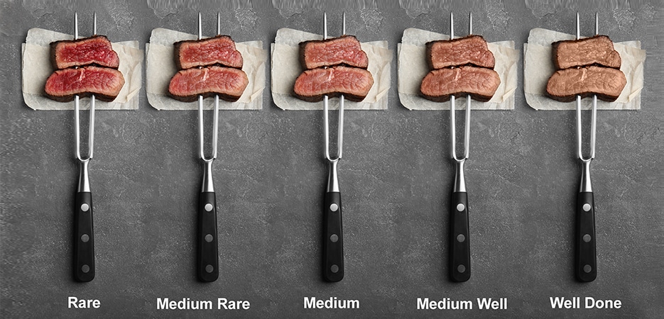 Steak rare, medium sau well done. Care e cea mai bună alegere?