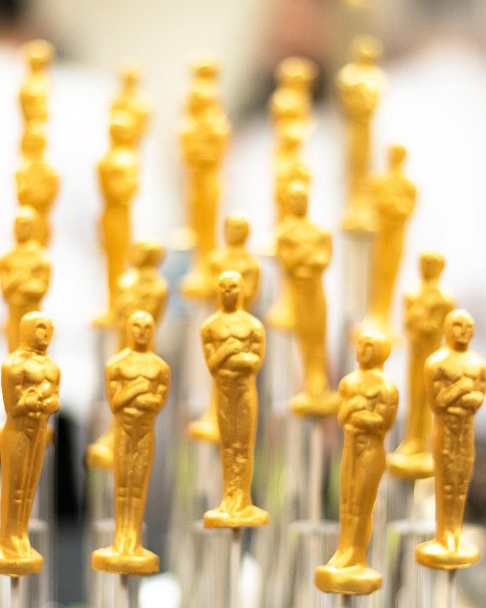Statuete Oscar comestibile, din ciocolata alba - ce au mâncat starurile la Oscar