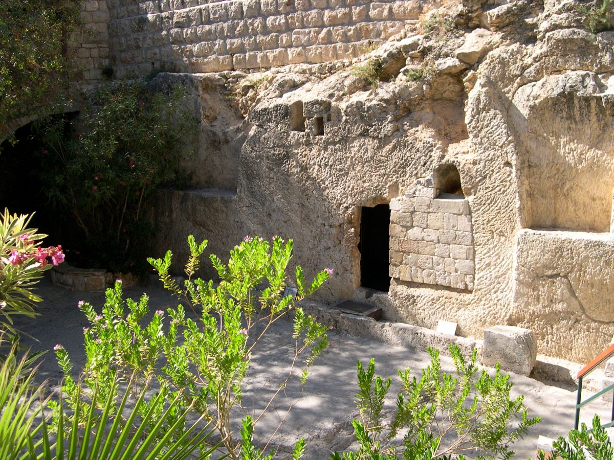 Mormântul lui Hristos, din Grădina Getsimanei