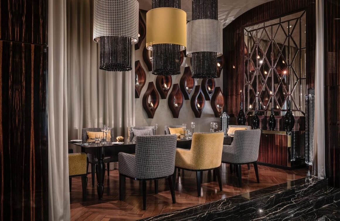 interiorul restaurantului STAY – Yannick Alléno din dubai. Top restaurante Dubai