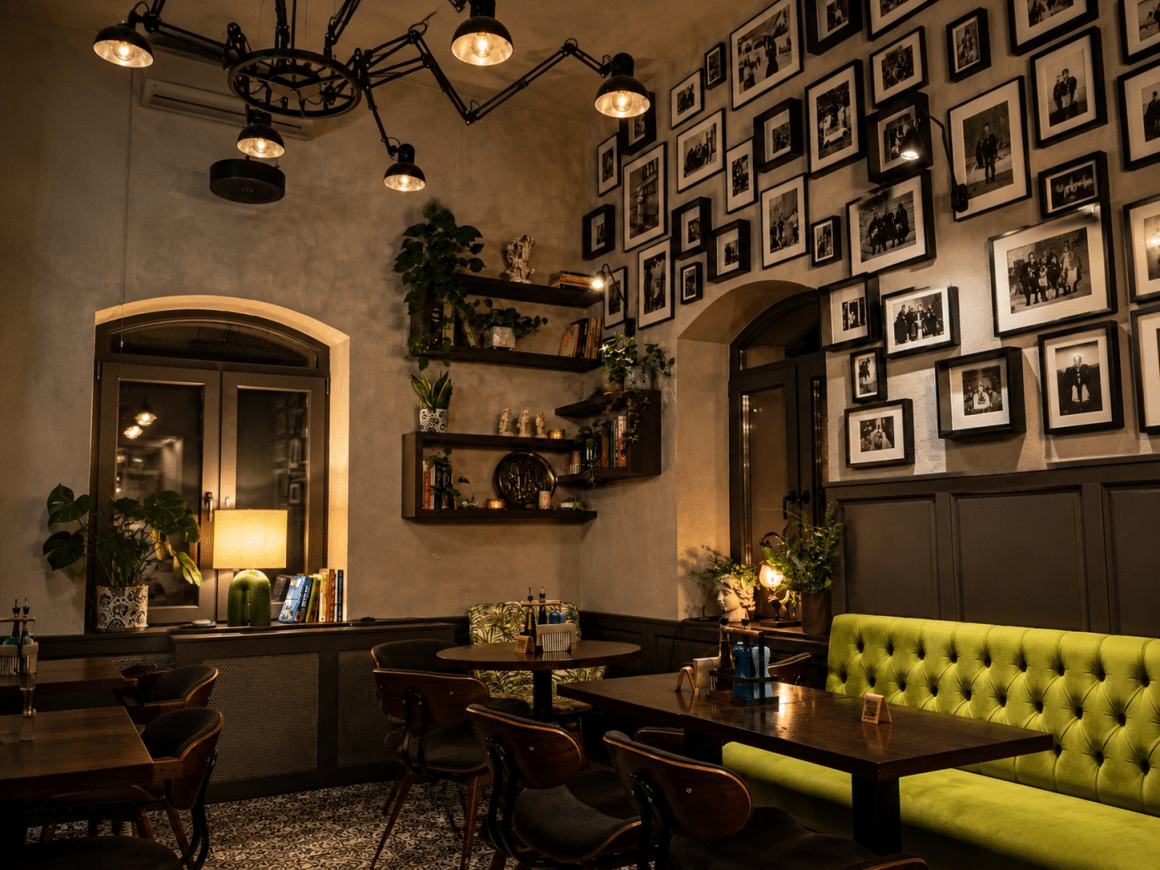 Interiorul restaurantului Paquale din Cluj Napoca