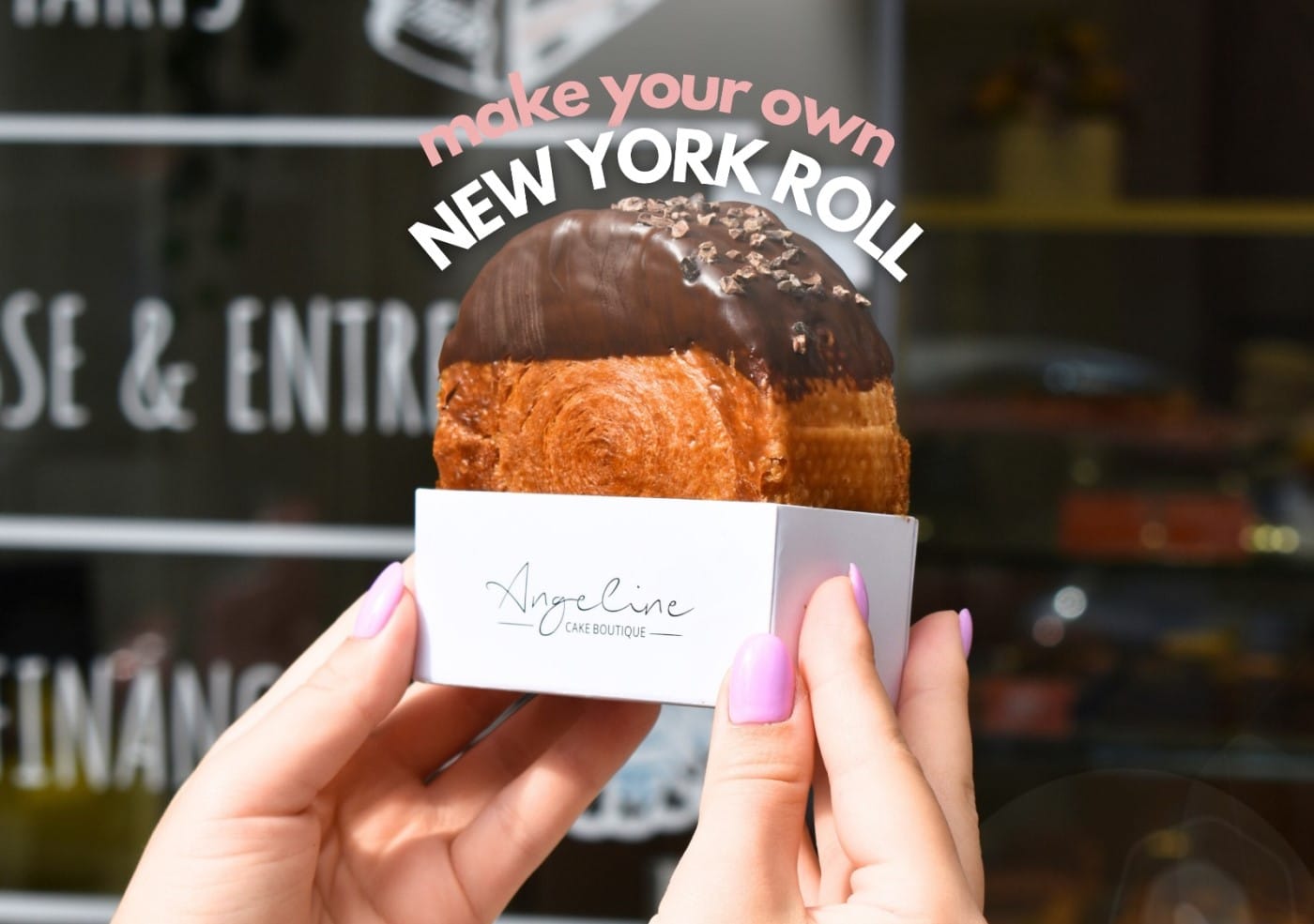 Make your own New York Roll la Angeline Cake Boutique!