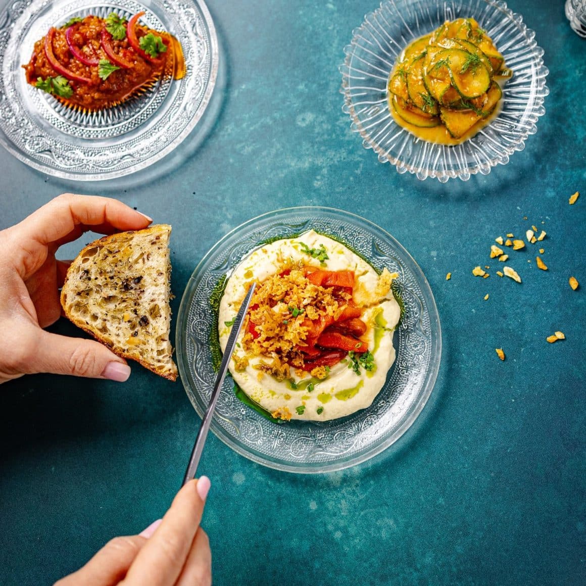 Meniu de comandă pentru masa de Crăciun de la Dumicat București