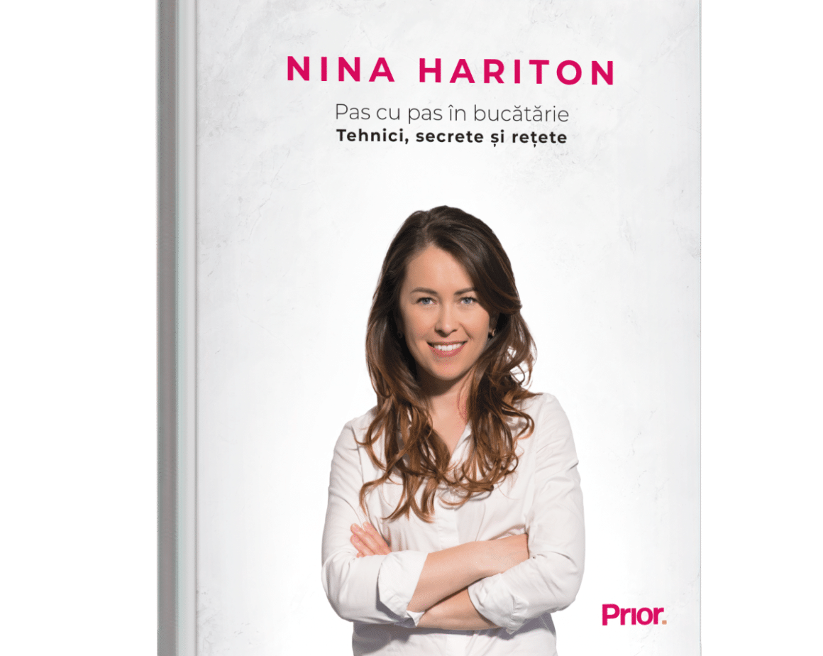 o carte de bucătărie a autoarei Nina Hariton poate fi o idee bună pentru cadouri de Crăciun pentru foodies