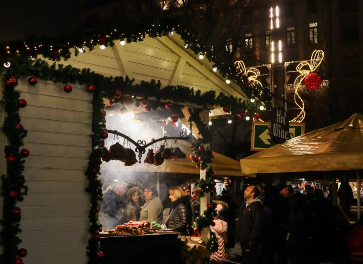 Tarabe din piata de Crăciun de la Budapesta
