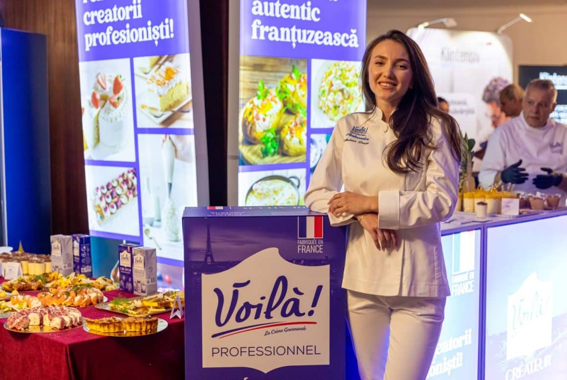 Andreea Druță Brand ambassador al produselor Voilà Professionnel