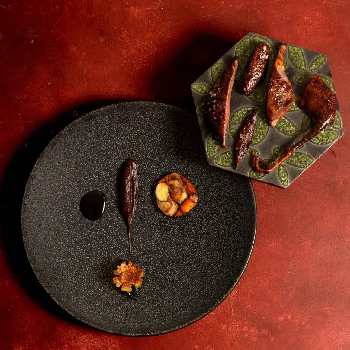 preparate din meniul de degustare de la Noua Bucatarie Româneasca. Restaurante românești București