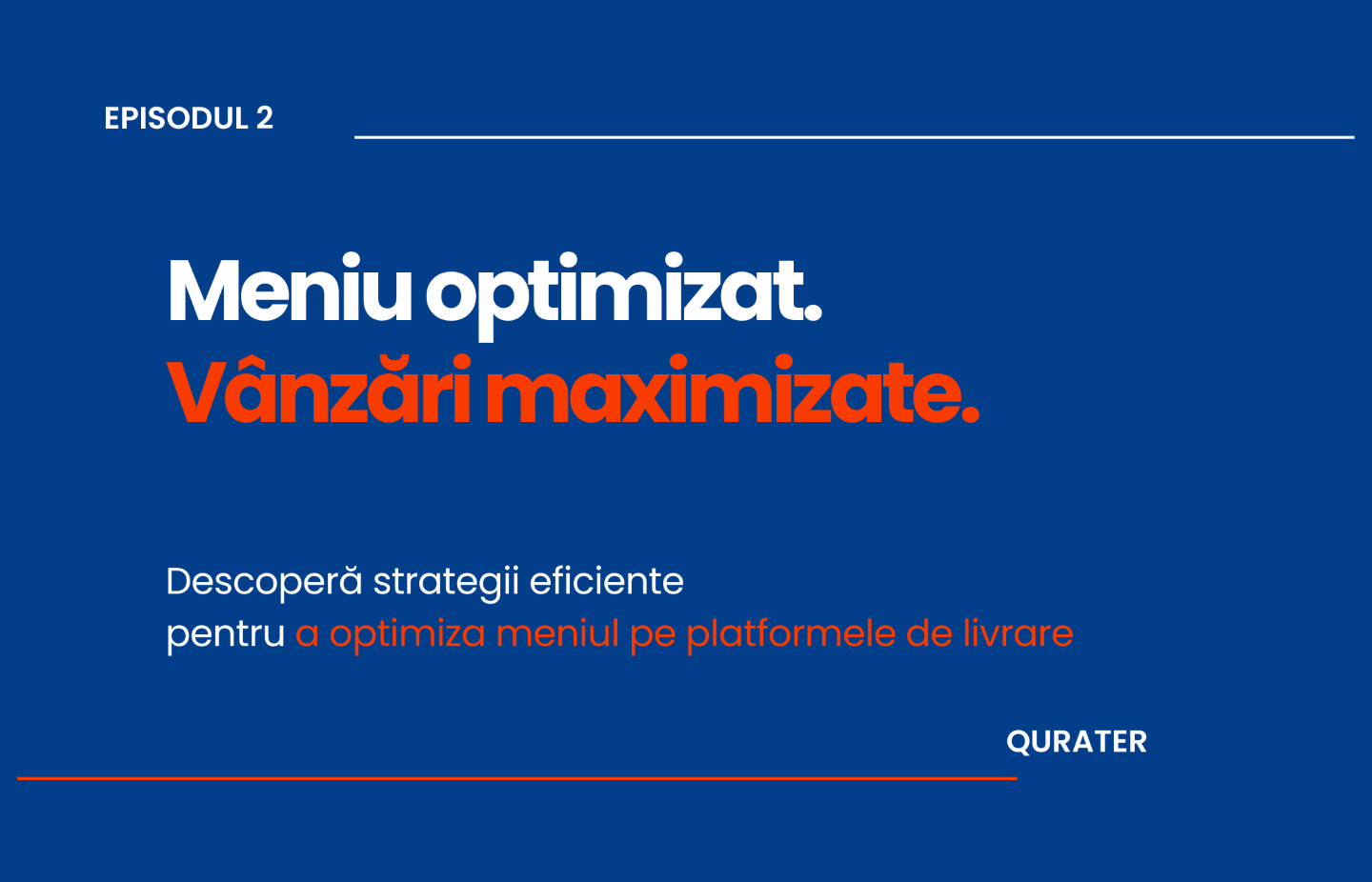 Cum să îți optimizezi meniul pentru delivery și să crești vânzările