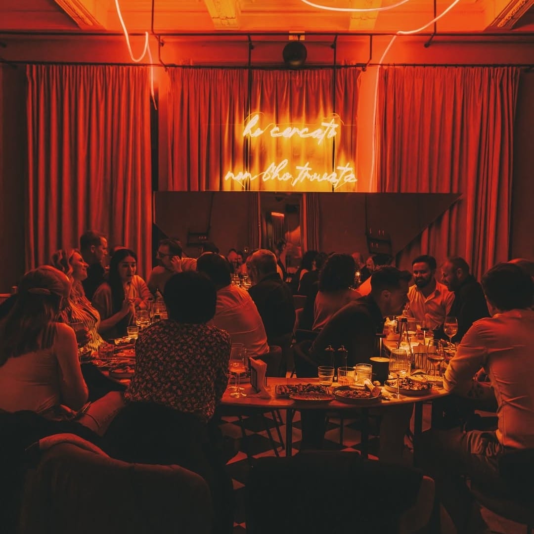 Imagine din interiorul restaurantului La Grande Bellezza. Restaurante Calea Victoriei