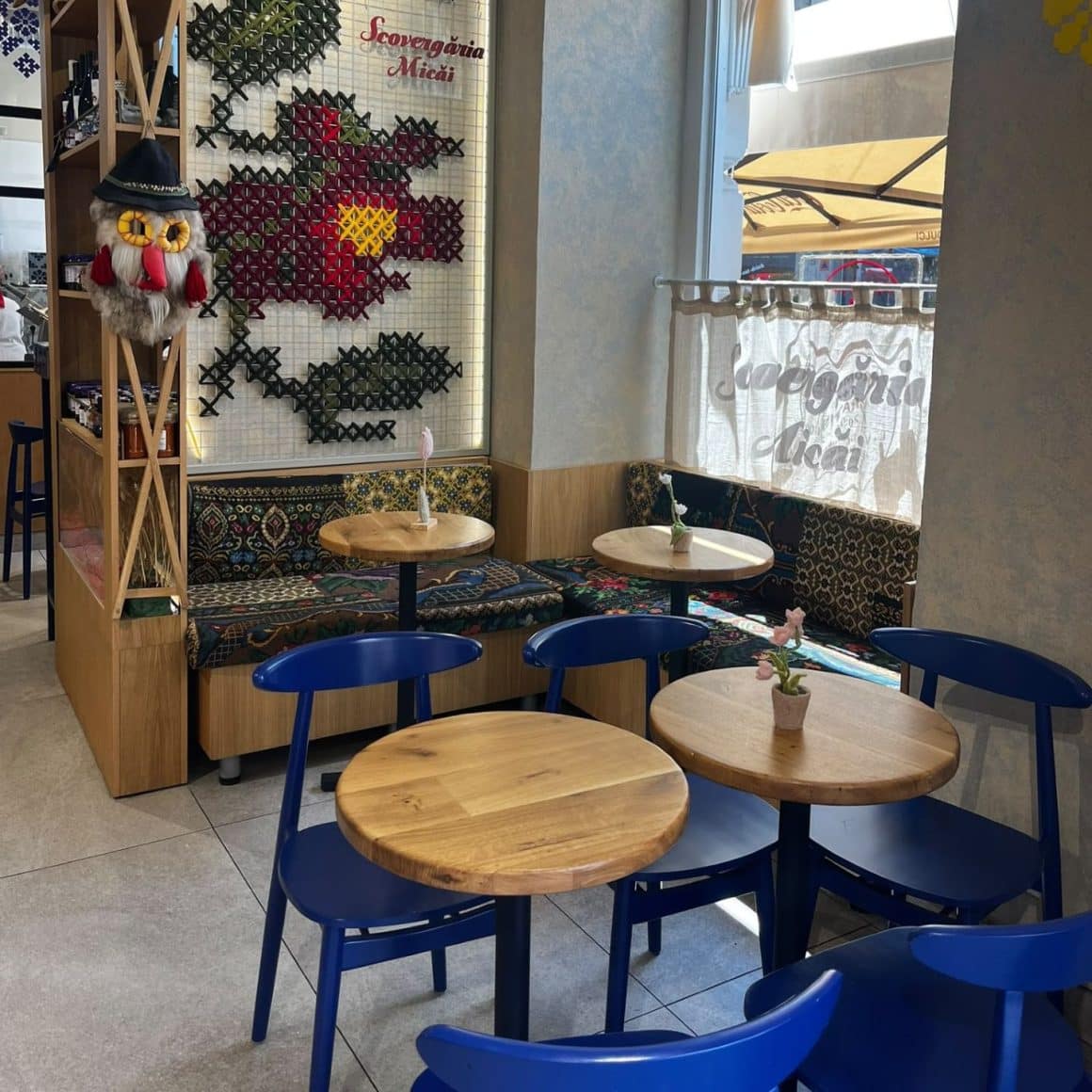 Imagine din interiorul Scovergăria Micăi