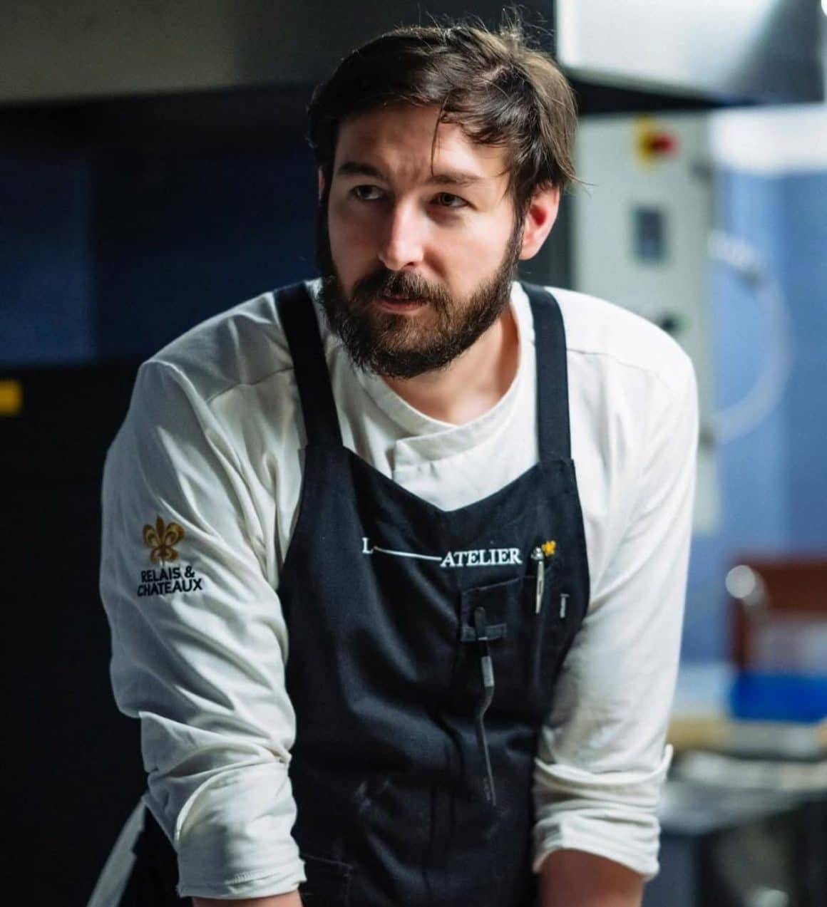 Chef Flaviu Mureșan de la restaurant L’Atelier Relais & Chateaux. Restaurante de fine dining din București