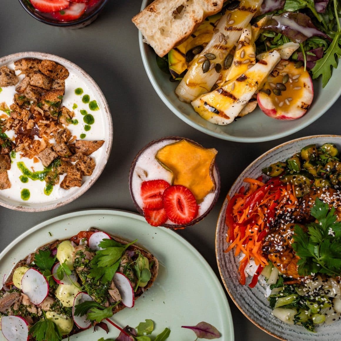 preparate de la Hugge social Kitchen, pentru brunch în București