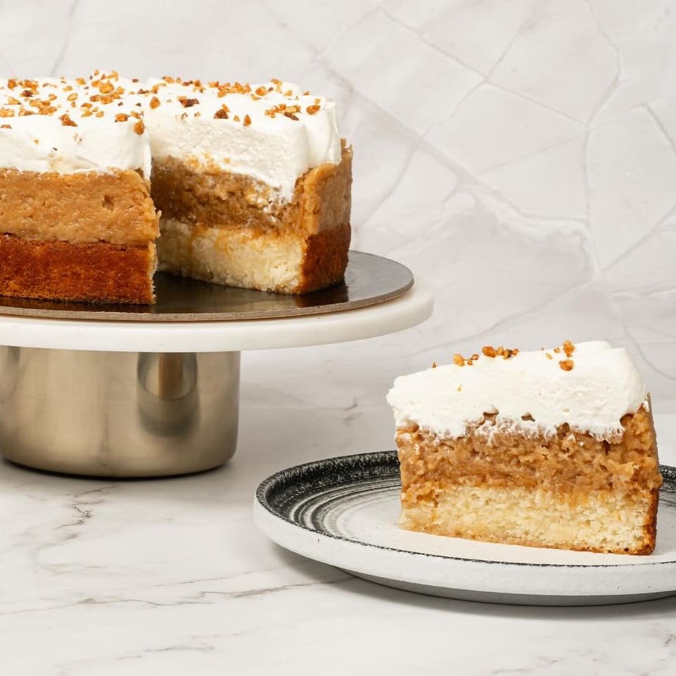 tort de mere cu frișcă, de la Lapterra București