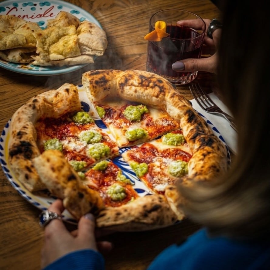 Pizza Griselda de la Pizzeria Geniale