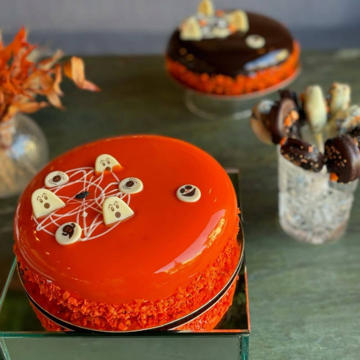 tort de halloween de la Nuba Cafe București