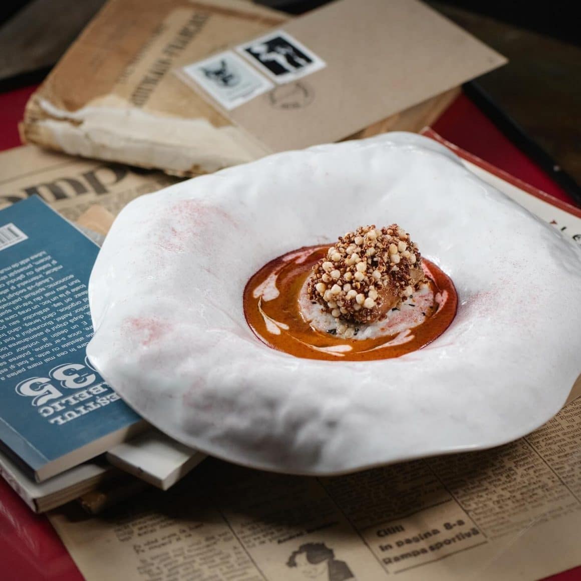 farfurie de fine dining de la Kaiamo București