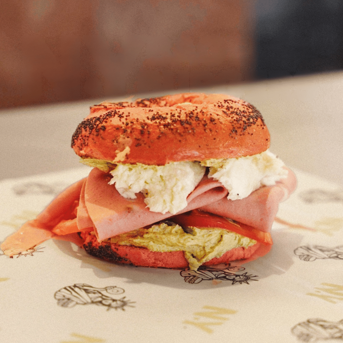 bagle de la de la NY Bagels&Burgers 