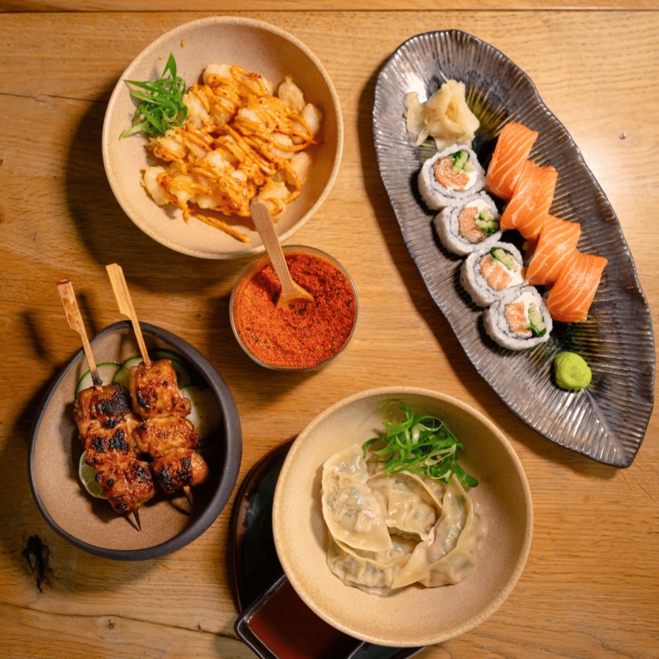 Yoshi Izakaya - meniu Tabehodai, all you can eat la pranz