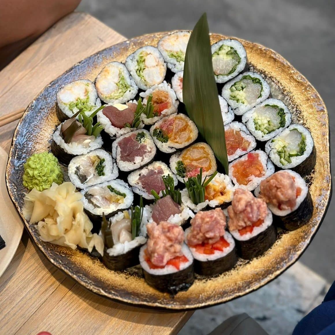 sushi discovery set de la Ypshi Izakaya