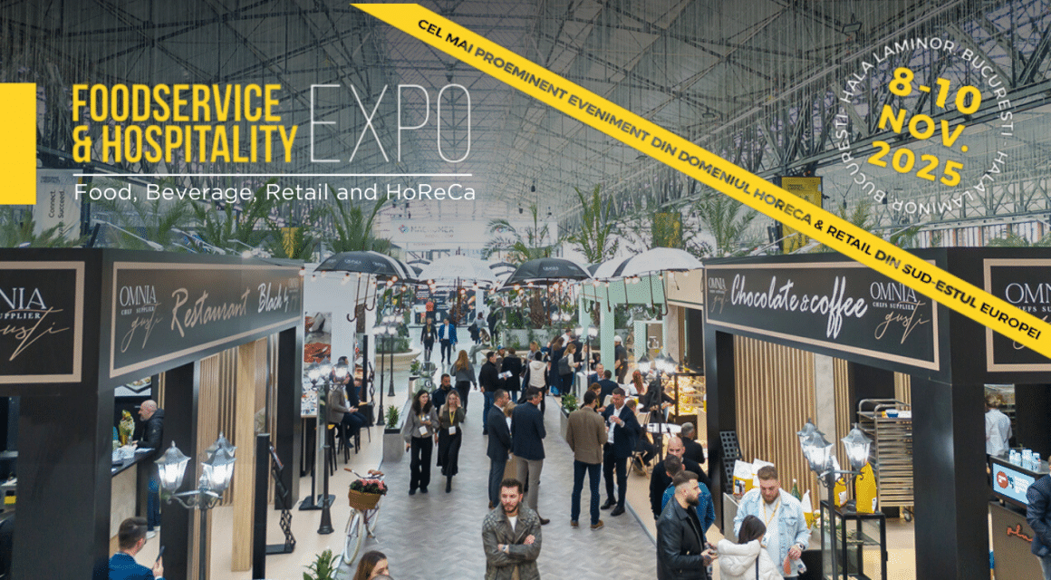 afiș Food Service & Hospitality Expo 2025, București, Hala Laminor