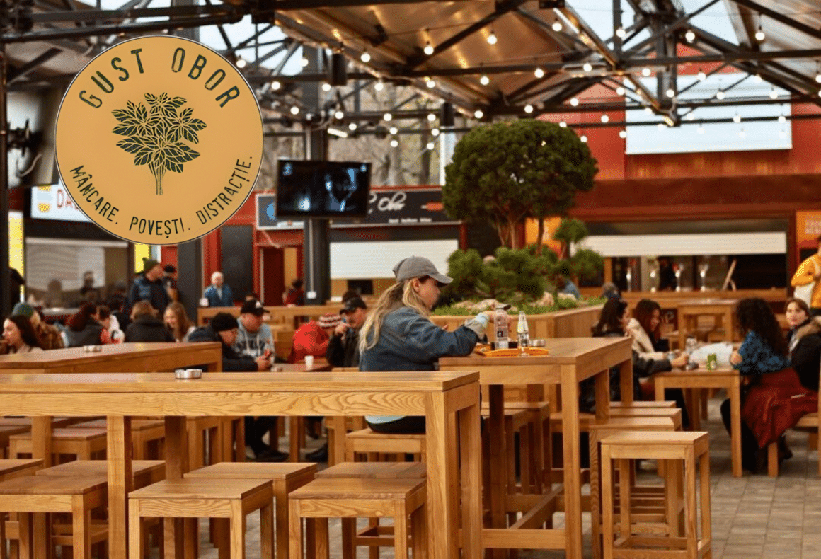 Imagine din Gust Obor, noul food court de la Piața Obor