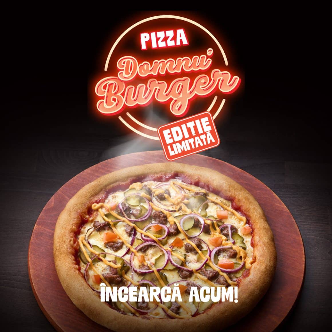 Domnu Burger - pizza Trenta în ediție limitată