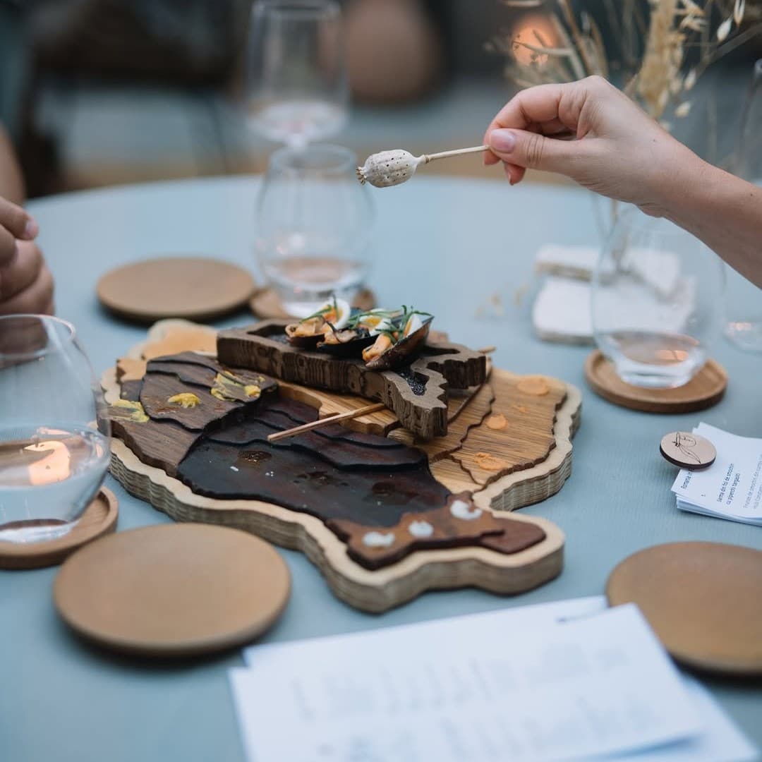 meniu de degustare de la Noua