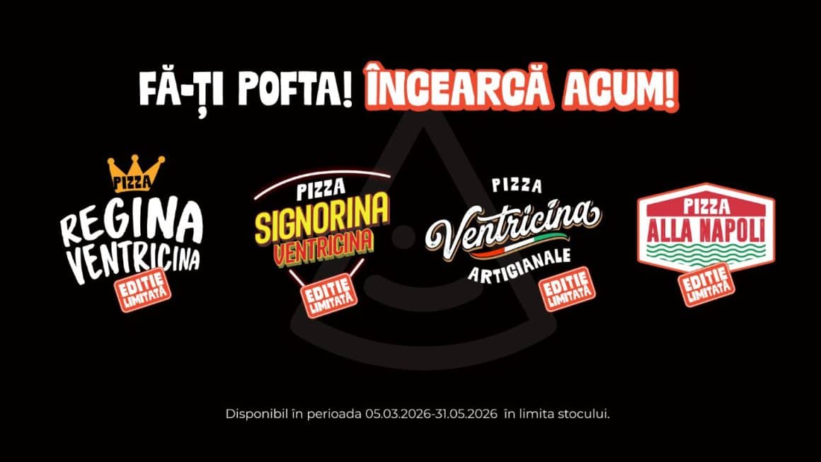 Overview colecție
Ediție limitată de pizza Trenta – colecția Napoli-Ventricina, disponibilă până pe 31 mai 2026