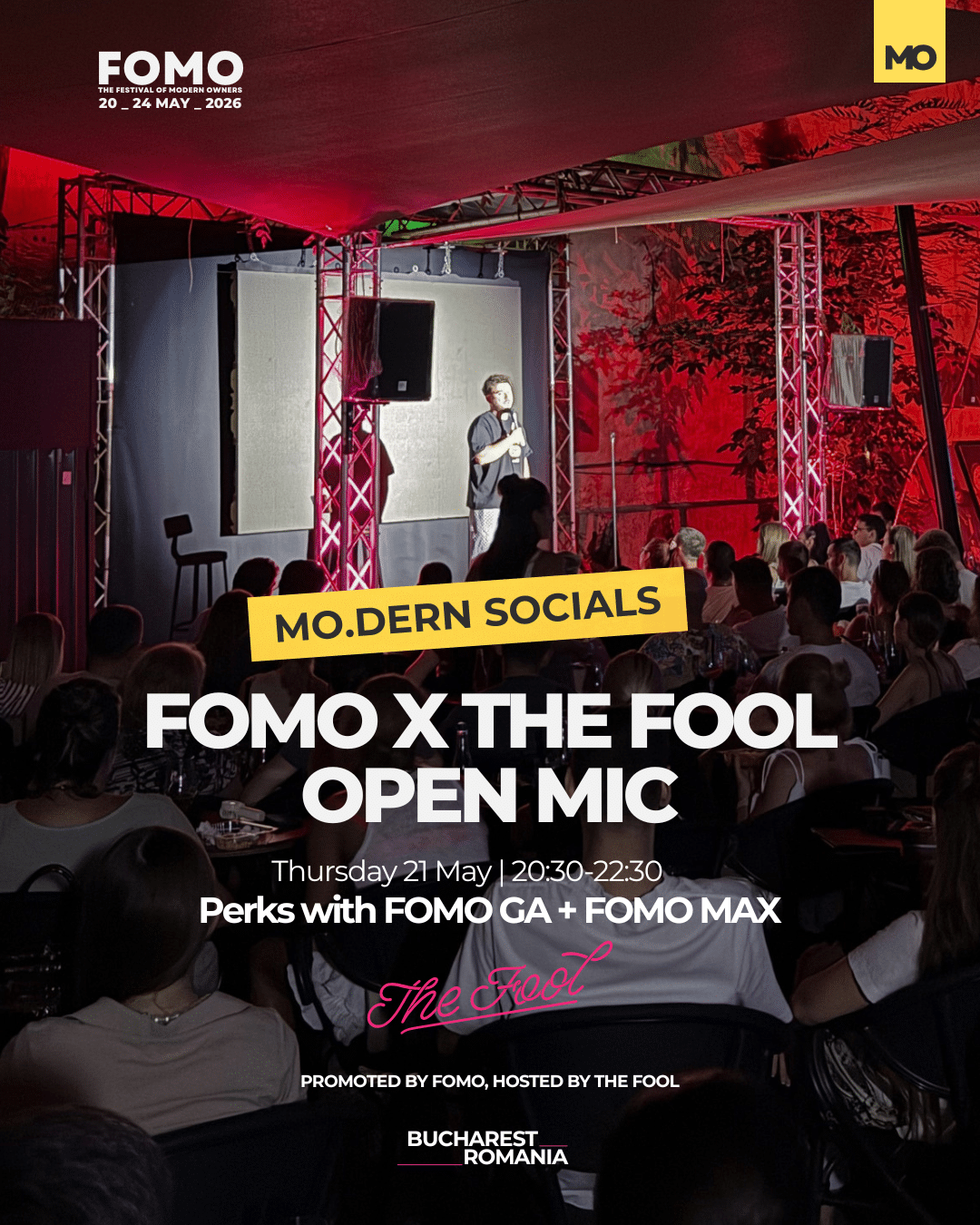 Fomo open mic night la The Fool