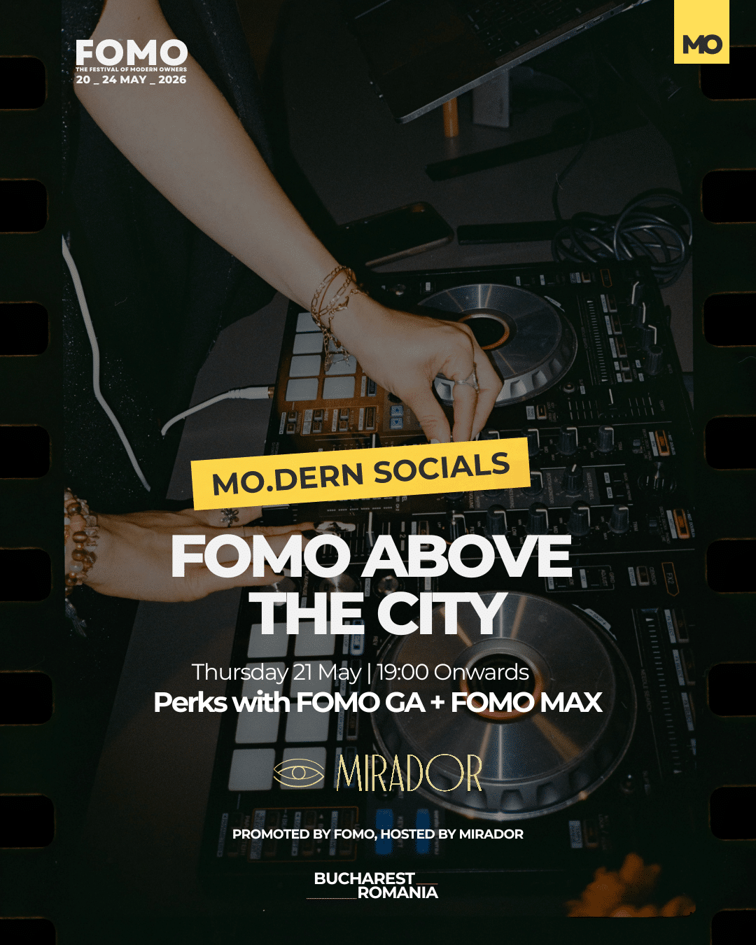 Petreceri speciale fomo 2026: Mirador