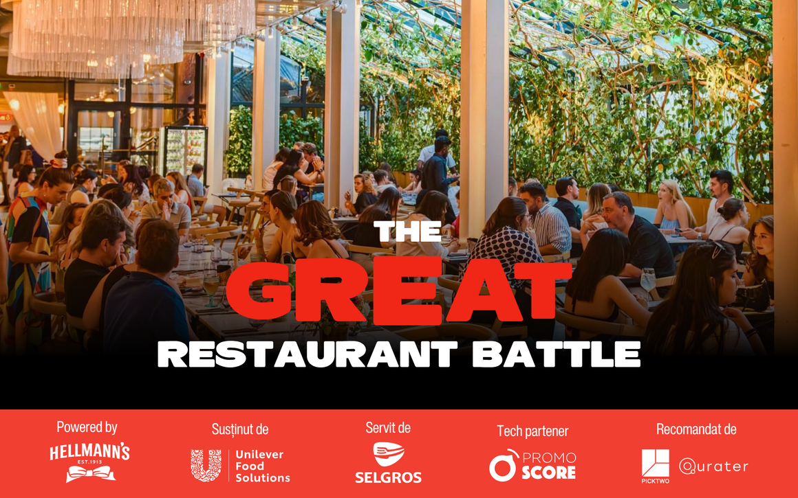 Anunt start The Great Restaurant Battle Restograf