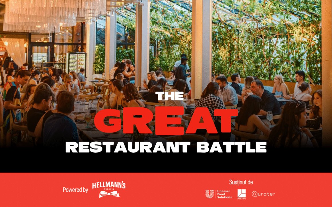 Anunt The Great Restaurant Battle, competitie intre restaurante organizata de Restograf